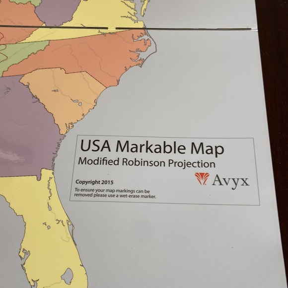 Double-sided Markable map - Picture 6 of 6